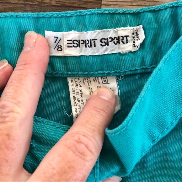 Vintage Esprit high waisted pants 7/8 - Picture 4 of 9